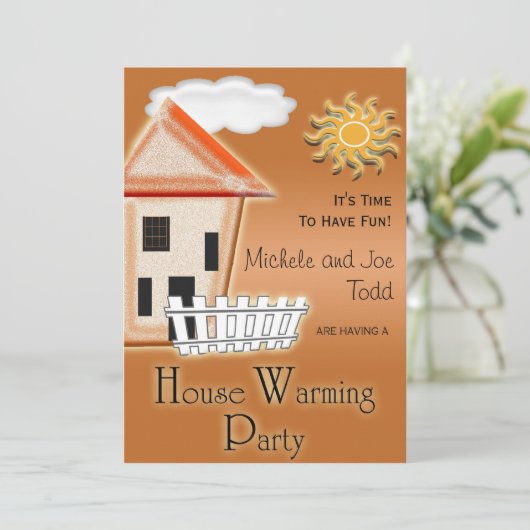 Invitations de la House Warming Party (Debout devant)