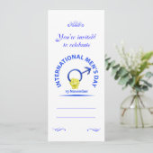 Invitations de la Journée des hommes (Debout devant)