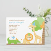 Invitations de la Jungle Party (Debout devant)