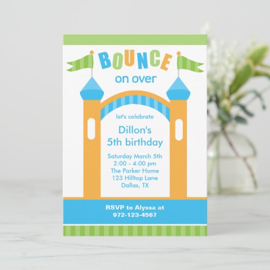 Invitations de la Maison Bounce (Debout devant)