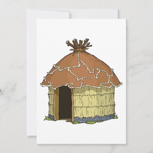 Invitations de la maison de refuge native (Devant)