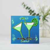 Invitations de la Margarita Cocktail Party (Debout devant)