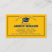 Invitations de la Marine et de l'or (Devant)