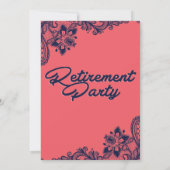 Invitations de la Marine et du Corail, Parti de la (Dos)