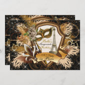 Invitations de la mascarade de Paris (Devant / Derrière)