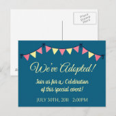 Invitations de la partie ADOPTION (Devant / Derrière)