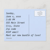 Invitations de la partie ADOPTION (Dos)