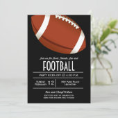 Invitations de la partie américaine de football Bo (Debout devant)