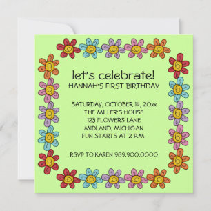 Invitations de la partie Anniversaire de enfant