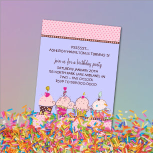 Invitations de la partie Anniversaire de enfant