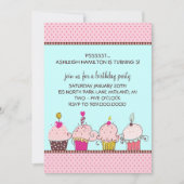 Invitations de la partie Anniversaire de enfant (Devant)