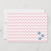 Invitations de la partie Anniversaire de enfant de (Dos)