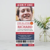 Invitations de la partie de basket-ball (Debout devant)