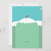 Invitations de la partie de bois (Dos)