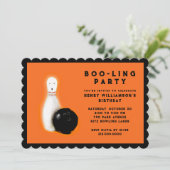 Invitations de la partie de bowling d'anniversaire (Debout devant)
