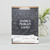 Invitations de la partie de divorce : Problème rés (Debout devant)