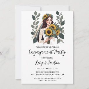 Invitations de la partie de fiançailles d'Eucalypt