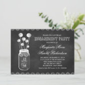 Invitations de la partie de fiançon de mason Chalk (Debout devant)