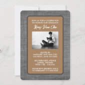 Invitations de la Partie de Graduation [Brown] (Devant)