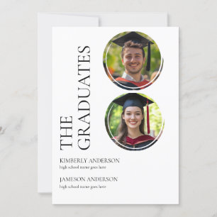 Invitations de la Partie de graduation conjointe m