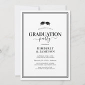 Invitations de la Partie de graduation conjointe m (Dos)