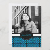 Invitations de la Partie de Graduation [Turquoise] (Devant)