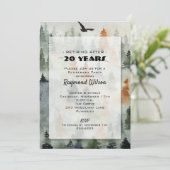 Invitations de la partie de retrait de la forêt (Debout devant)