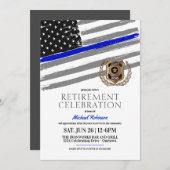 Invitations de la partie de retraite de l'agent de (Devant / Derrière)