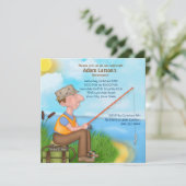 Invitations de la partie de retraite de pêche (Debout devant)