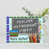 Invitations de la partie de retraite des enseignan (Debout devant)