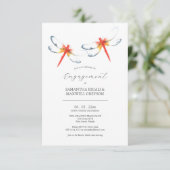 Invitations de la partie d'engagement (Debout devant)