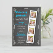 Invitations de la partie d'engagement de Chalkboar (Debout devant)