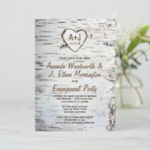 Invitations de la partie d'engagement de l'écorce  (Debout devant)