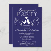 Invitations de la partie d'engagement des Insépara (Devant / Derrière)