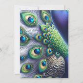 Invitations de la partie d'engagement Majestic Pea (Dos)