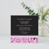 Invitations de la partie d'engagement photo en noi (Debout devant)