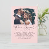 Invitations de la partie d'engagement photo - Nous (Debout devant)