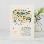 Invitations de la partie d'engagement rétro (Debout devant)