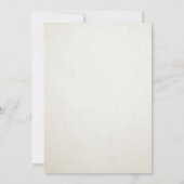 Invitations de la partie d'engagement Vintage (Dos)