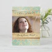 Invitations de la partie des Damas/diplômes Vintag (Debout devant)