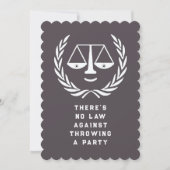 Invitations de la partie des diplômés de l'école d (Devant)