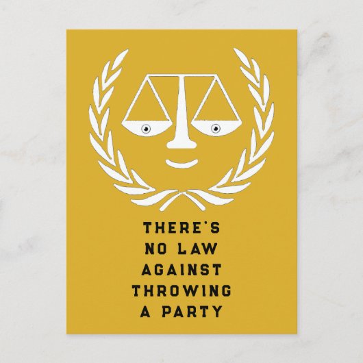 Invitations de la partie des diplômés de l'école d (Devant)