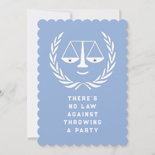 Invitations de la partie des diplômés de l'école d (Devant)