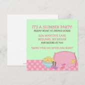 Invitations de la partie Kids Stwood (Devant / Derrière)