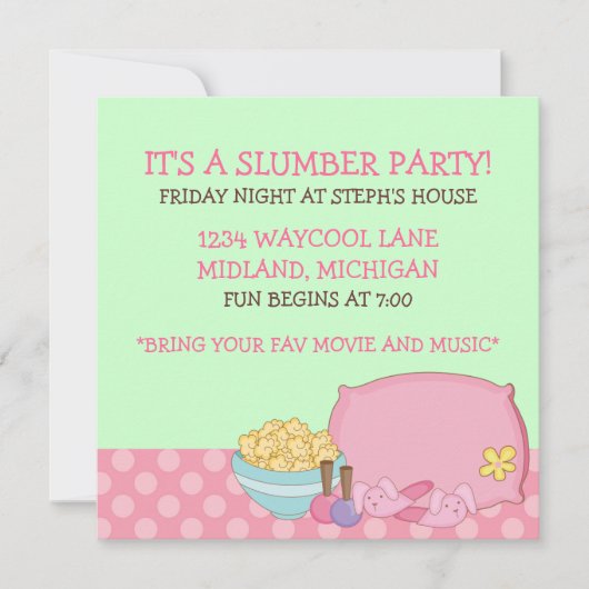 Invitations de la partie Kids Stwood (Devant)