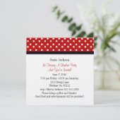 Invitations de la partie Ladybug (Debout devant)