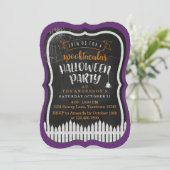 Invitations de la partie moderne d'Halloween Spook (Debout devant)