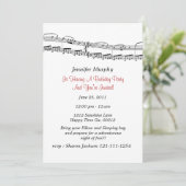 Invitations de la partie Notes musicales (Debout devant)