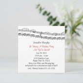Invitations de la partie Notes musicales (Debout devant)