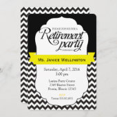 Invitations de la partie RETRAITE (Devant / Derrière)